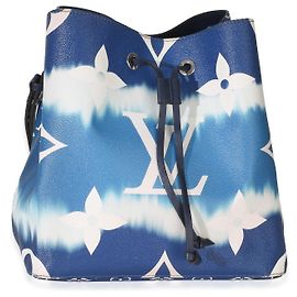 Louis Vuitton Blue Monogram Escale Canvas NeoNoe MM Bleu