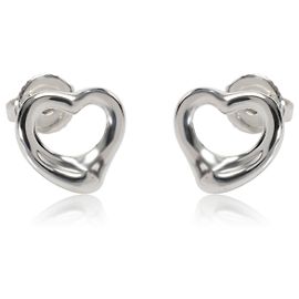 Orecchini Elsa Peretti Open Heart in argento sterling Tiffany & Co. Altro