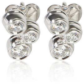 Tiffany & Co. Platinum Diamond Bubble Earrings Other