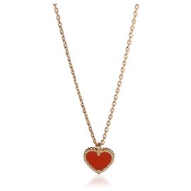 Pingente Sweet Hearts em ouro rosa e cornalina Van Cleef & Arpels Outro