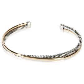 Bracciale Crossover David Yurman in oro giallo e argento sterling Altro