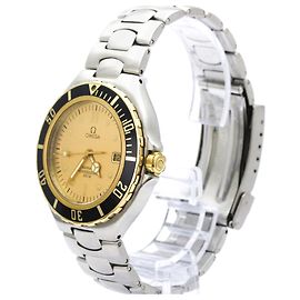 Omega Seamaster Professional 200 Pre Bond Chronometer Quartz Aço inoxidável e Ouro amarelo (18K) 38 Outro