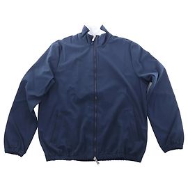 Autre Marque Eleventy Technical Bomber Jacket in Navy Blue, Size M Navy blue