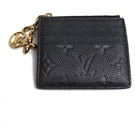 Louis Vuitton Portecartes Flora Coin Purse Black
