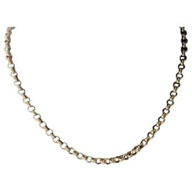 Autre Marque Collar de oro amarillo Dorado