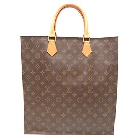 Louis Vuitton Sac Plat Bolso Tote para Mujer Castaño