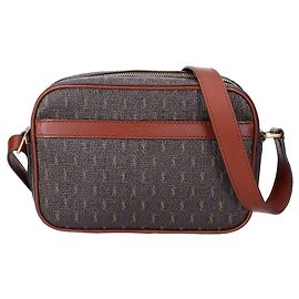 Borsa a tracolla Saint Laurent Le Monogram Marrone Scuro Marrone scuro