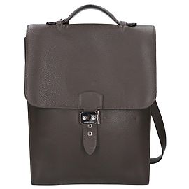 Hermès Hermes Khaki Fjord Leather Shoulder Bag Khaki