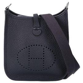 Hermès Borsa a tracolla Hermes Taurillon Clemence Caban Evelyne TPM 16 Altro