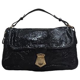 mala Fendi Baguette Preto