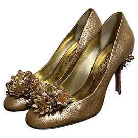 Autre Marque Escarpins Pepita d'oro UNITED ARROWS Doré