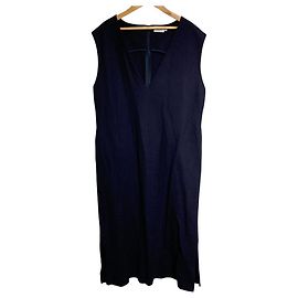 Autre Marque Vestido sem mangas de lã yori Azul Azul marinho