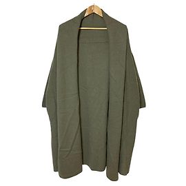 Autre Marque FRAMeWORK Strick-Cardigan-Mantel Andere Grün