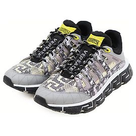 Baskets en cuir Gianni Versace Trigreca Multicolore