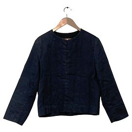 Apc Casaco acolchoado sem gola A.P.C. Marrom Cinza antracite