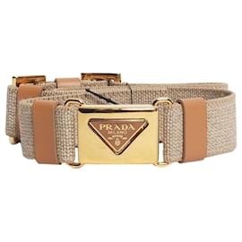 Prada Cinto elástico neutro Outro