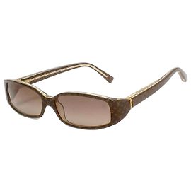 Óculos de sol Louis Vuitton Monogram Marrom Monograma
