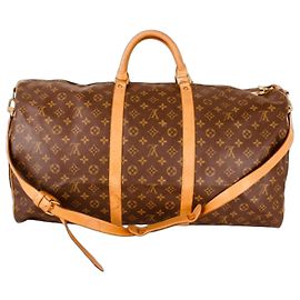 Louis Vuitton Keepall 60 travel bag in Monogram canvas Brown Monogram