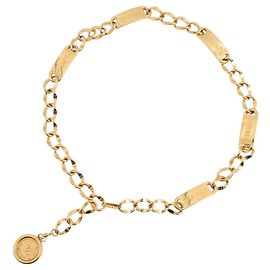 Cinturón de cadena dorada Chanel Dorado