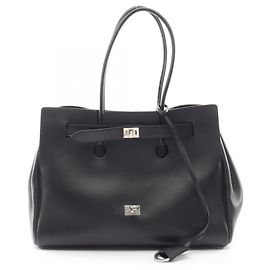Balenciaga Bel Air Tote Bag Black