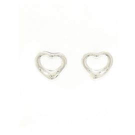 Tiffany & Co Orecchini Tiffany Open Heart Argento
