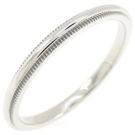 Tiffany & Co. Milgrain Band Ring in Platinum Other