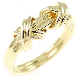 Tiffany & Co Anello Tiffany Signature Band in oro giallo 18K D'oro