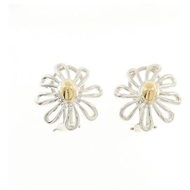 Tiffany & Co Tiffany Daisy Ohrringe Silber Golden
