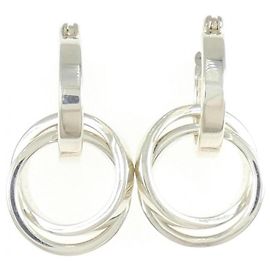 Tiffany & Co. 925 Silver Drop Earrings Silvery