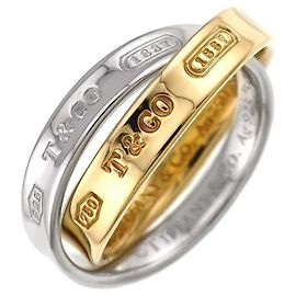 Bague Interlocking Tiffany & Co. en or jaune 18K Autre