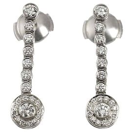 Boucles d'oreilles Tiffany & Co. Jazz en diamants gradués Autre