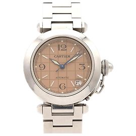 Reloj automático Cartier Pasha C W31024M7 en acero inoxidable Otro