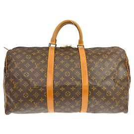 Louis Vuitton Keepall Monogram 50 Marrom