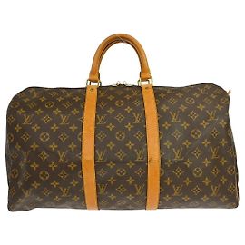 Louis Vuitton Keepall Monogram 50 Marrom