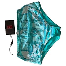 Bikini Bottoms Etro Multicolor Azul claro Turquesa