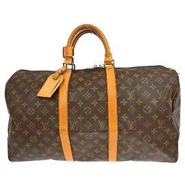 Louis Vuitton Keepall Monogram 50 Marrom