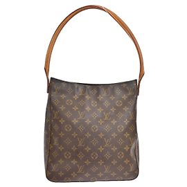 Louis Vuitton Looping Monogram Canvas GM Marrom