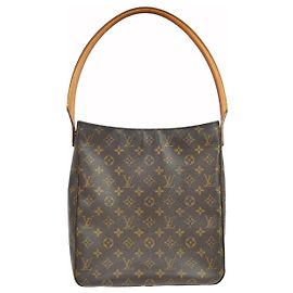 Louis Vuitton Looping Monogram Canvas GM Marrom