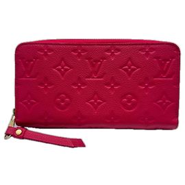 Carteira Zippy Monogram Empreinte Louis Vuitton Rosa