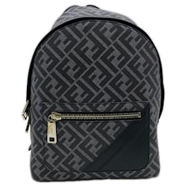 FENDI Chiode Small Backpack Blue