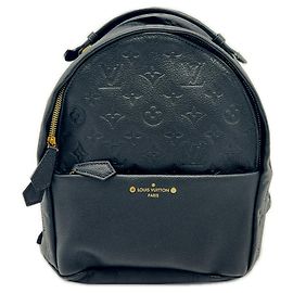 Louis Vuitton Monogram Empreinte Sorbonne Backpack Black