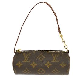 Louis Vuitton Papillon Pochette Monogram Canvas Mini Marron