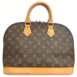 Louis Vuitton Alma Monogram PM Marrom