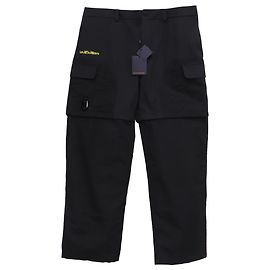 Louis Vuitton 2-Way Detachable Cargo Pants in Black Polyamide Black