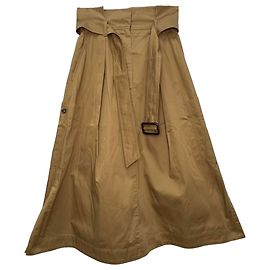 Gonna midi Max Mara Weekend Brusson in cotone marrone Marrone