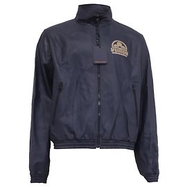 Louis Vuitton Monogram Reversible Bomber Jacket in Navy Blue Leather Other Python print