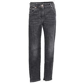 Jeans Extra Skinny Fit Brunello Cucinelli in cotone nero Nero