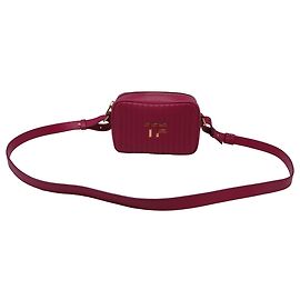 Borsa Camera matelassé Tom Ford in pelle rosa Rosa