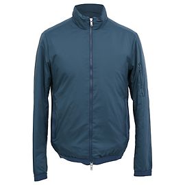 Theory Anorak Jacket in Blue Nylon Navy blue