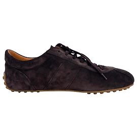 Baskets basses Tod's en daim marron Marron
